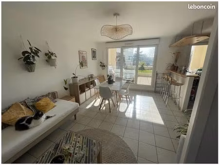 appartement t3 meublé avec jardin  proche rer