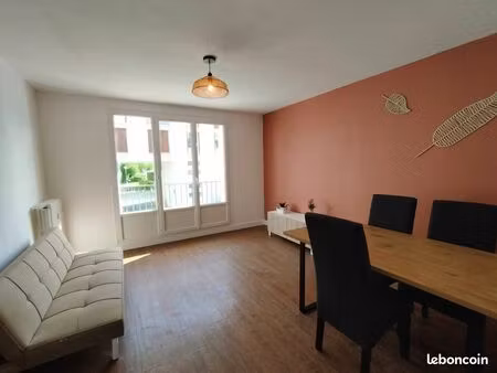 bel appartement t3 meublé & traversant – 58m² – caen (rue de falaise)