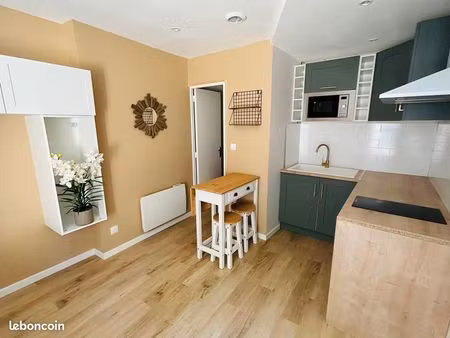 studio meublé refait à neuf avec jardin – centre-ville caen / gare