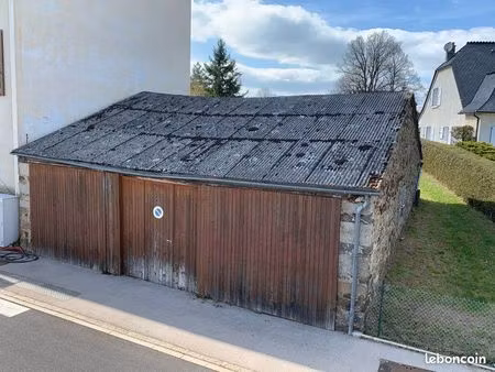garage et terrain