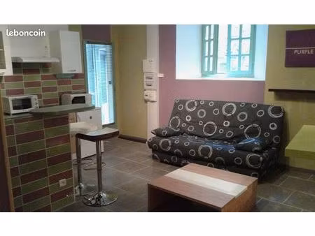 location studio 25m²