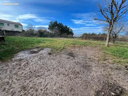 terrain 474 m² paille