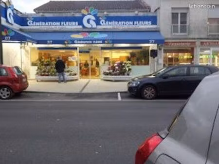 fleuriste fond de commerce