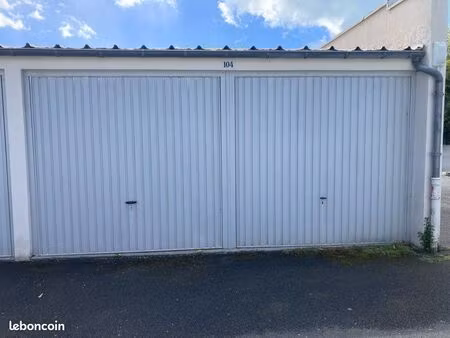 garage double quartier les parcs la rochelle