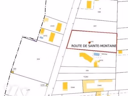 terrain 2915 m² menetreol sur sauldre