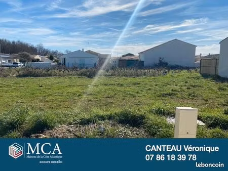 terrain 314 m² saujon