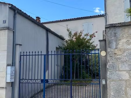 maison centre ville saintes