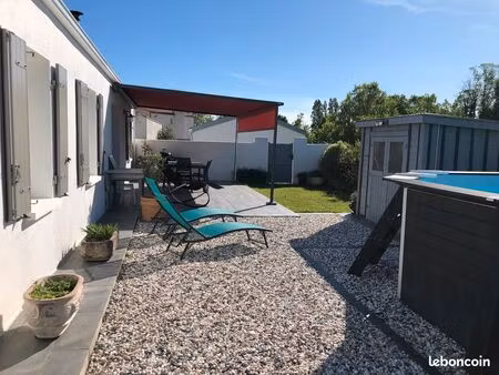 maison plein pied 97 m2 au château d'oléron