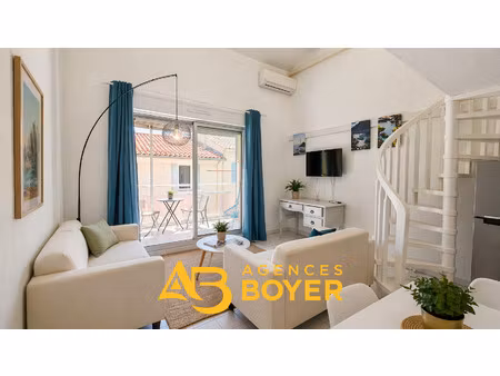 duplex bandol centre à 300 m du port  dans immeuble avec asc