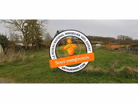 vente terrain 5918 m2 à deuillet