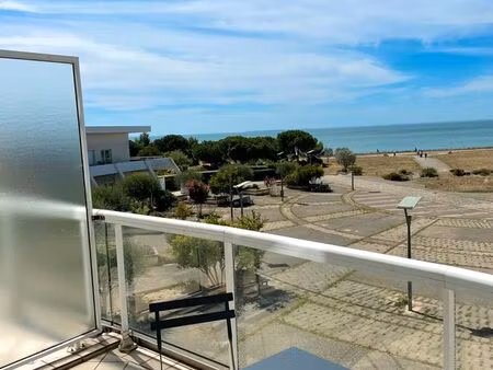 location avec terrasse vue mer - appartement refait à neuf - les minimes