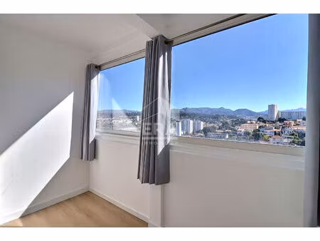 a vendre appartement type 1 de 23m2-vue dégagée-place de parking à marseille 13011 résiden