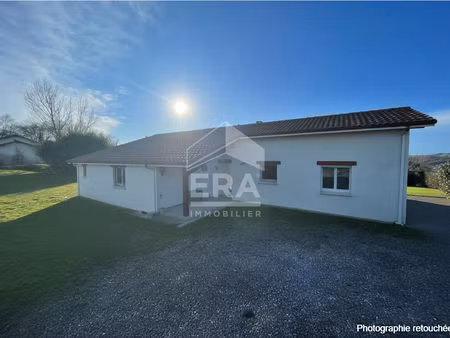 bidache - vente maison - vue montagnes