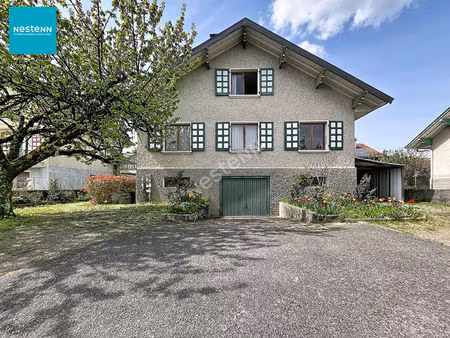 annecy (secteur meythet) _ maison individuelle de 102 93 m²  avec sous-sol complet et jard