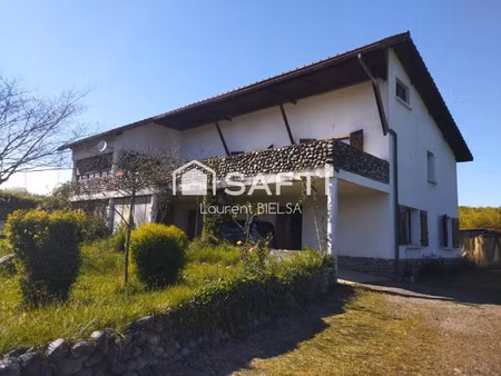 vente maison 8 pièces 184 m² louit (65350)