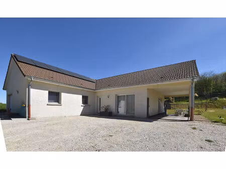 maison t5 de plain pieds à ougney 110 m2