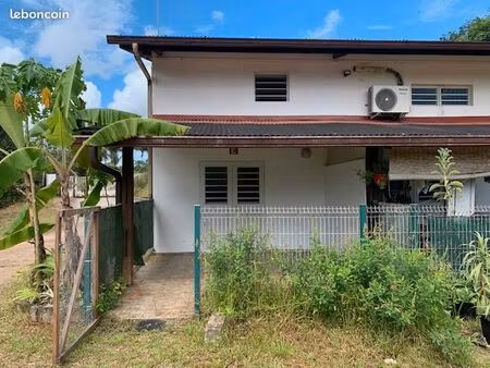duplex f2 de 56m2   route de stoupan (matoury)