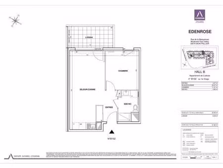 t2 résidence récente - montpellier ouest