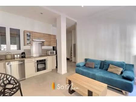 location appartement t2 meublé - nice centre  quartier gare thiers