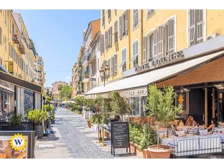 nice centre/ carre d'or - studio meuble