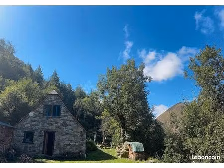 grange en pierre – 130 m² – 1 2 ha – vue exceptionnelle – val d'azun