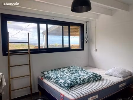 chambre dans appartement à l’étang salé les hauts