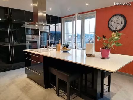 appartement duplex lumineux 110 m2  2 chambres + mezzanine  belles prestations  proche cen