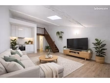 studio 41m² au sol + mezzanine  climatisé