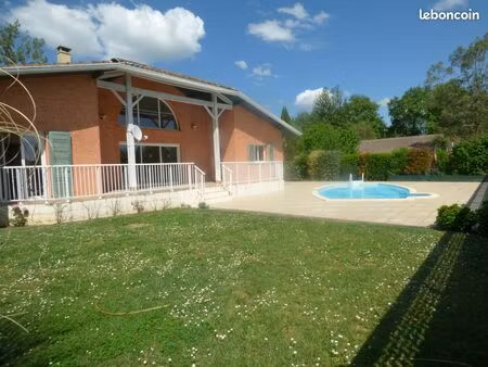 villa d'architecte de 130 m² avec piscine fiac 81500