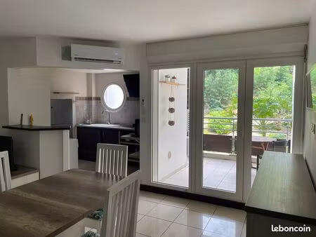 t2 meublé boucan canot