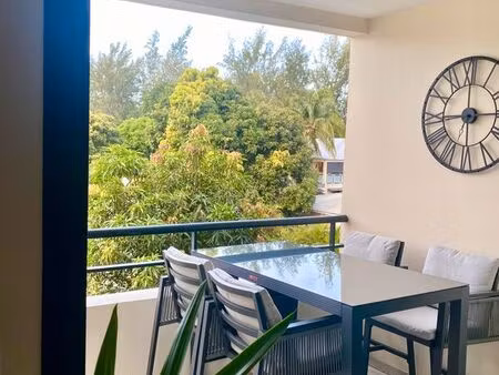 t2 meublé - front de mer de saint-paul