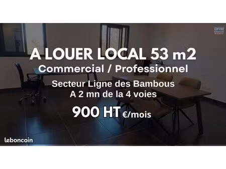 local commercial 53 m²
