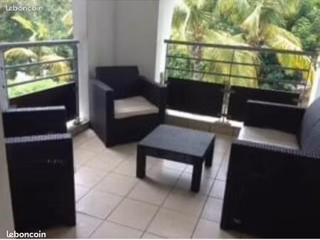 t2 50m2 meuble longue durée boucan canot