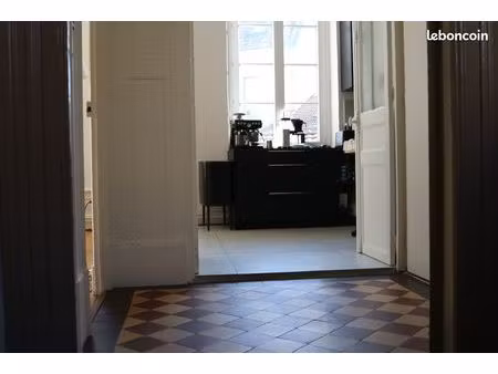 t3 meublé de charme – 85 m² – jardin privatif – dijon centre - place wilson