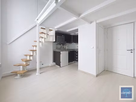 studio avec mezzanine 22.26 m2 - carré d'or