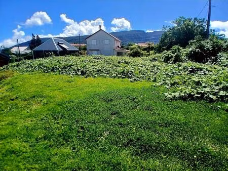 beau terrain plat 410 m² plaine des cafres