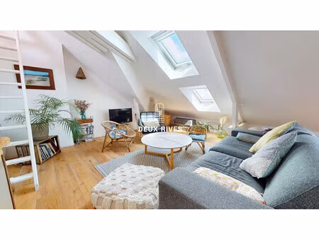 nantes centre appartement loft  coup de coeur de 103 m² au sol 