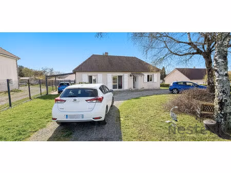 charmante maison de plain-pied de 90m2 à saint-léger-le-guérétois : un potentiel à découvr