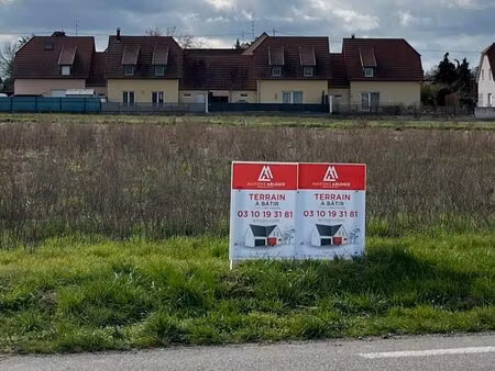 terrain 450 m² wickerschwihr