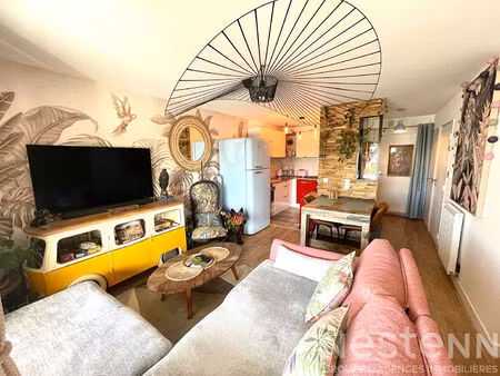 a louer a partir de septembre- superbe appartement meuble t1 bis - carnac bourg