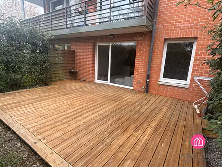 appartement meublé en rez-de-chaussée