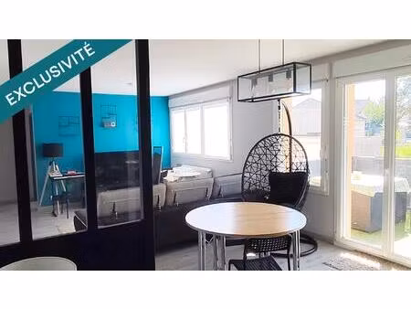 t4 rénové avec balcon  garage et cave