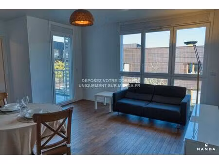 magnifique t2 meublé avec balcon et parking – fort d’issy