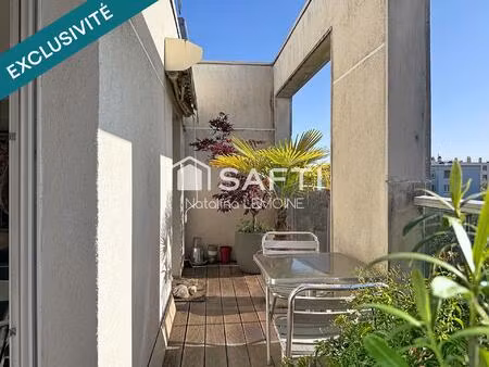 terrasses et luminosité.