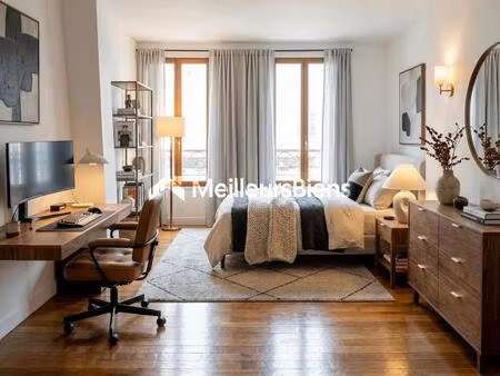 studio 27m2 paris 20 ème