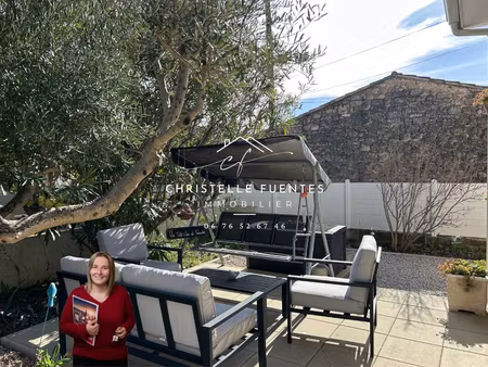 hérault - loupian (34140) - maison récente 4 faces de plain-pied ? dpe a