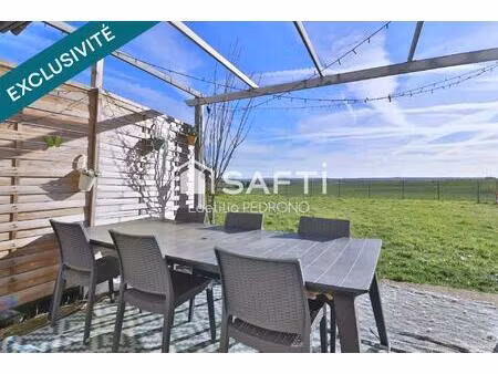 superbe pavillon individuel avec vue sur champs
