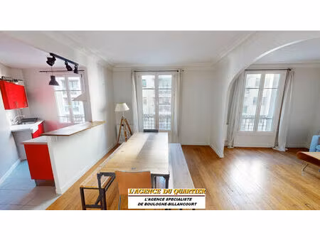 boulevard de la république boulogne-billancourt 2/3 pièces charme de l'ancien