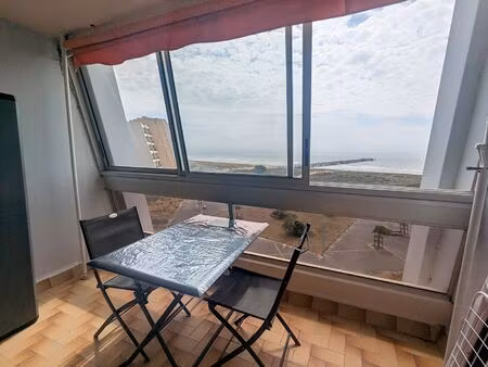 saint jean de monts studio 21m² vue mer + loggia 5.30m²