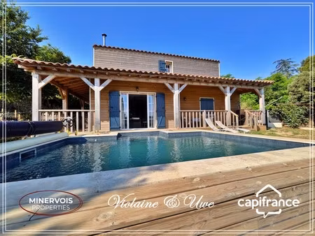 la caunette – hameau de babio – maison contemporaine d’exception avec piscine – environnem